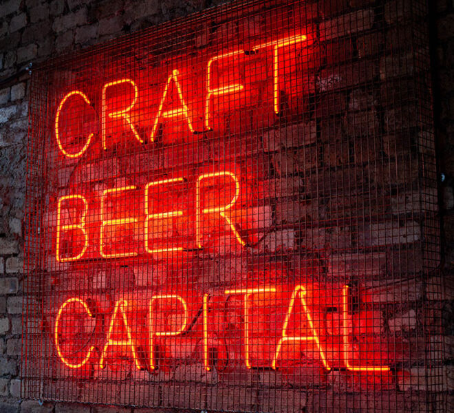 Craft Beer Capital Sign