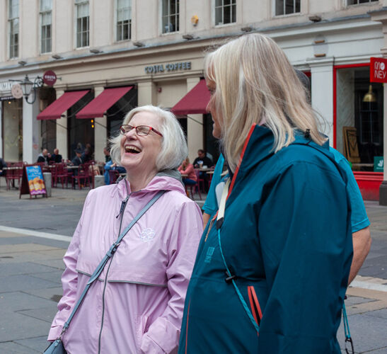 Beer Trippers Laughing in Glasgow