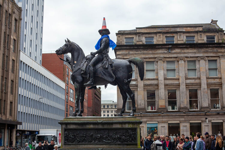 statue in Glasgow