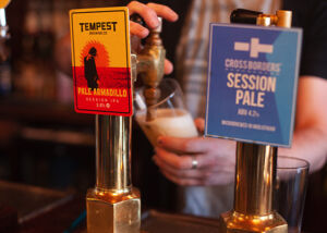 Tempest Cask Ale pour